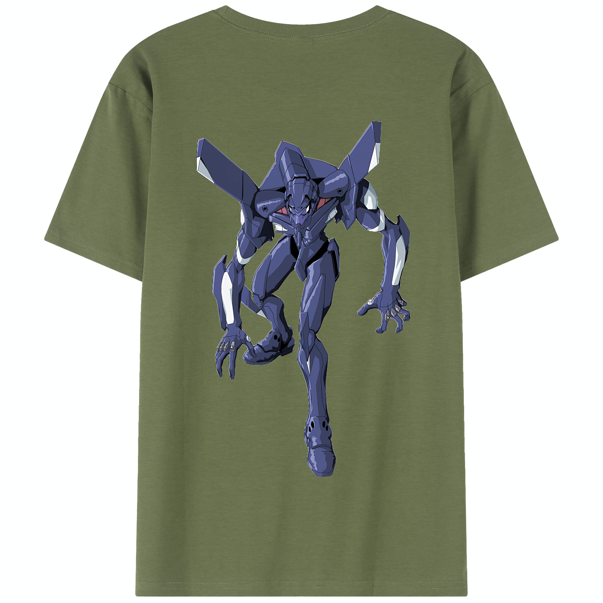 （画像用） EVA 新世紀エヴァンゲリオン 綿100％半袖Tシャツ（背面プリント）